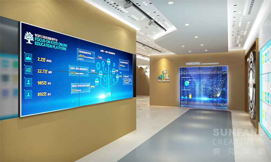 展廳設計在搭建中需要注意這幾點，可以提升設計效果