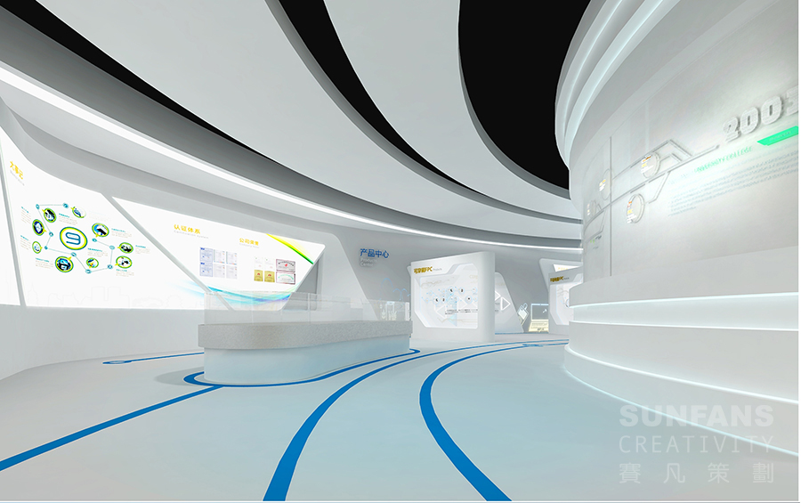 智能企業(yè)數(shù)字展廳設(shè)計，應(yīng)該突出哪些亮點