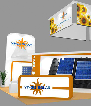 中國英利亮相美國太陽能展